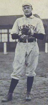 Giants P Christy Mathewson